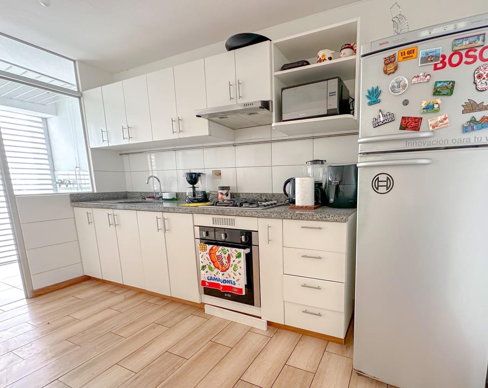 Family Apartment, Beach View | Private kitchen | Electric kettle