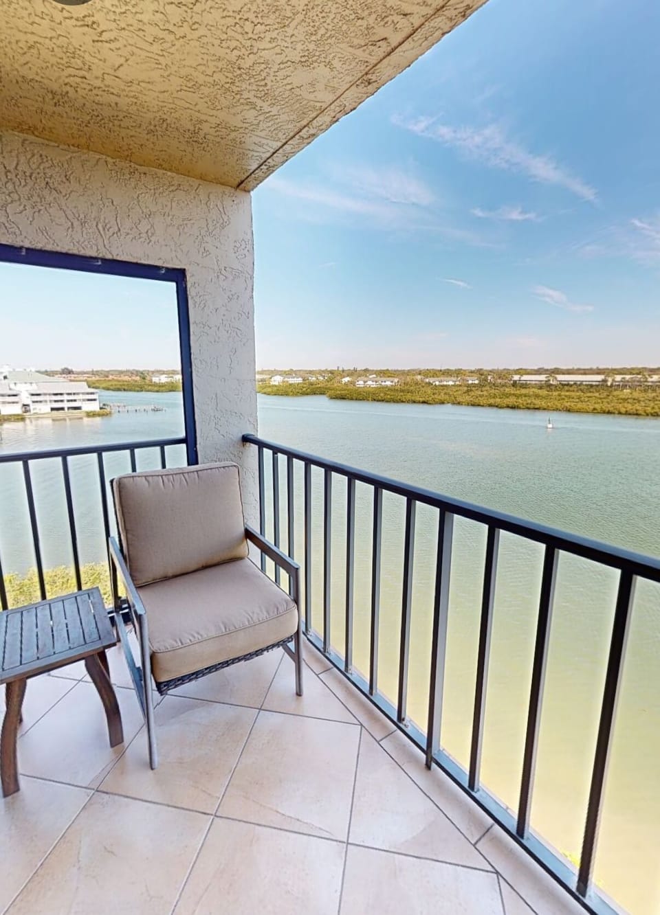 View of intercoastal waterway from patio 
