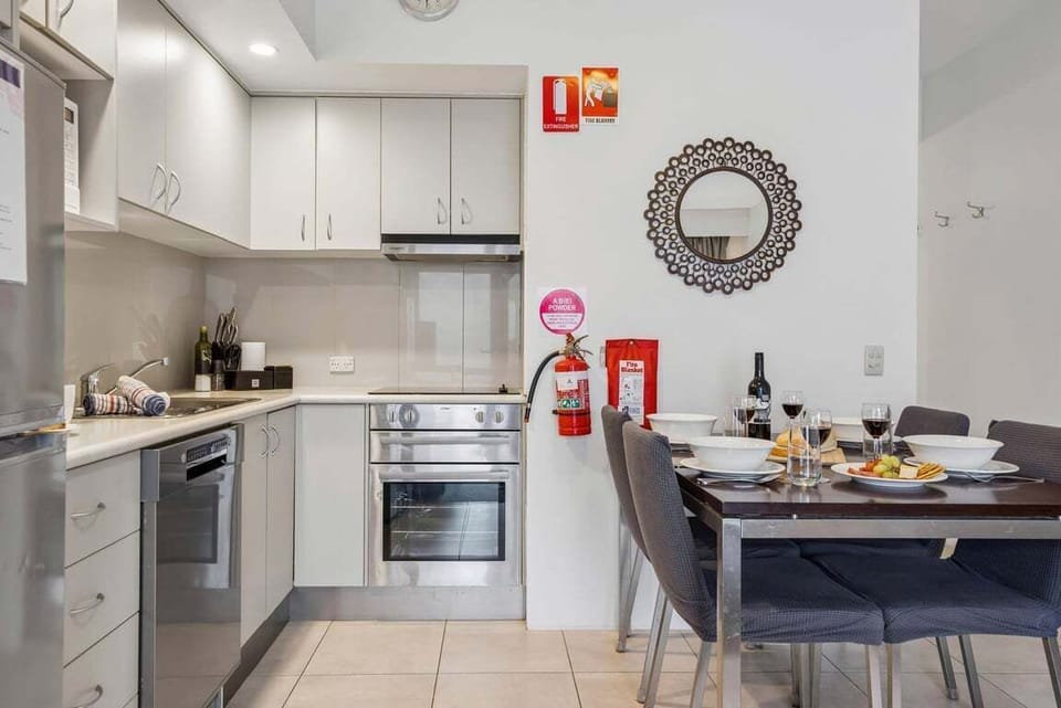 Kitchen, dining