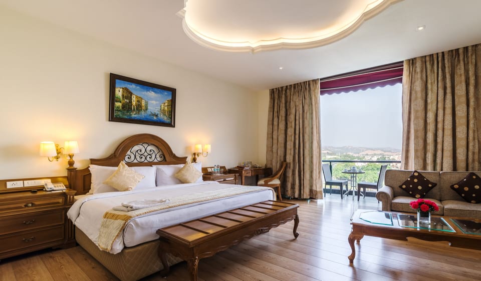 Premium Room, Balcony, Mountain View | In-room safe, desk, laptop workspace, free WiFi