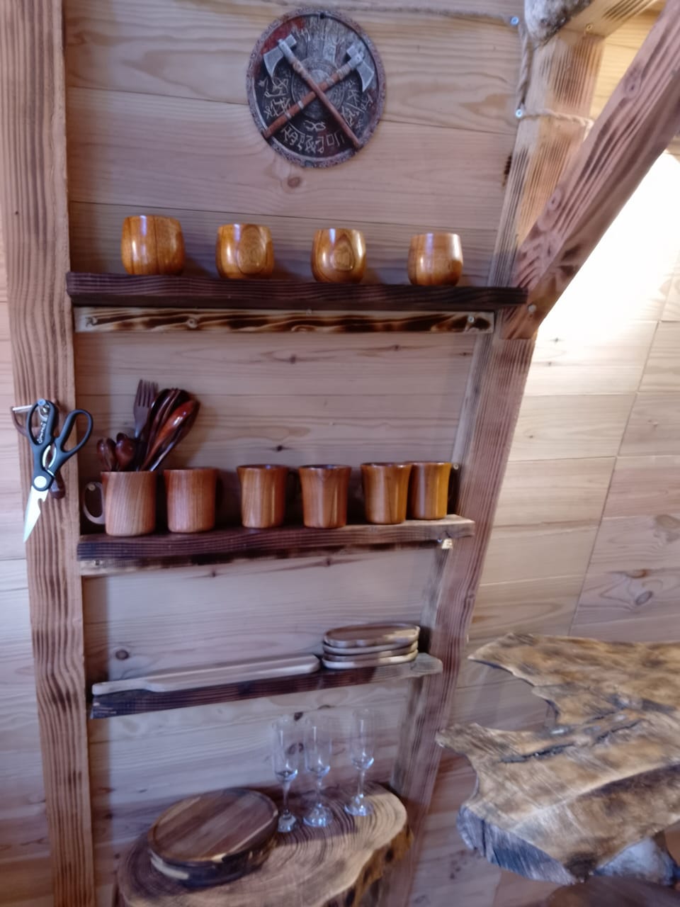 Comfort Chalet, Mountain View | Private kitchen