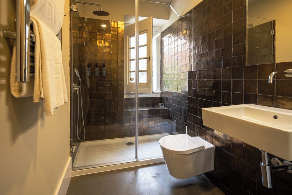 Classic Double or Twin Room | Bathroom | Shower, free toiletries, hair dryer, towels
