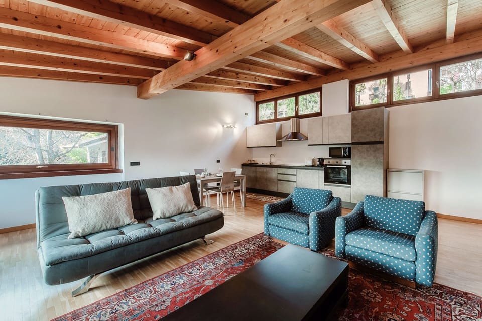 Apartment, Mountain View | Living room | 30-inch TV with digital channels