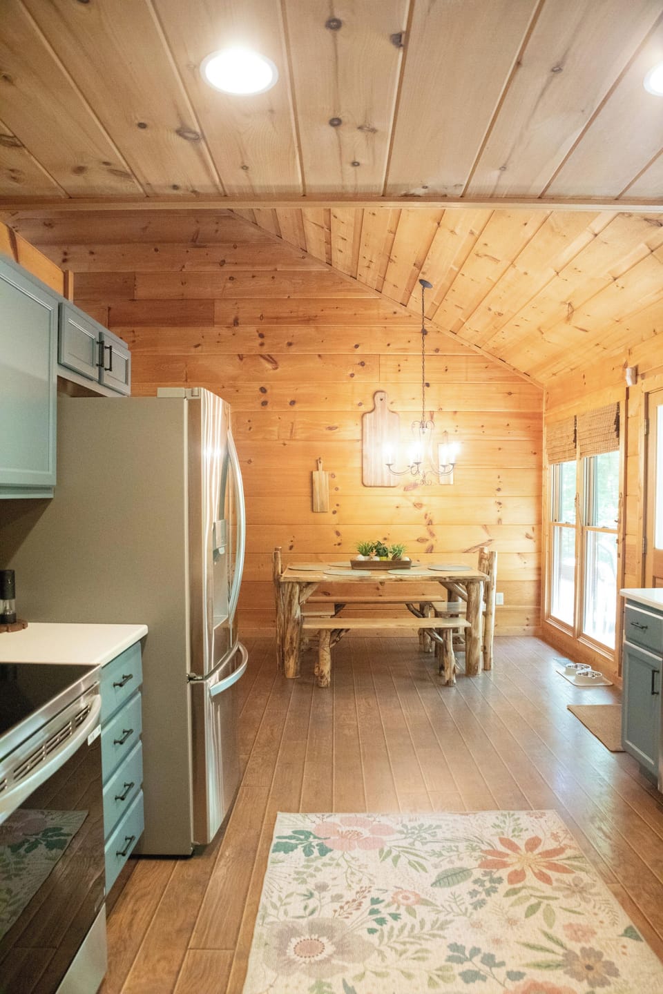 Dining area off of kitchen