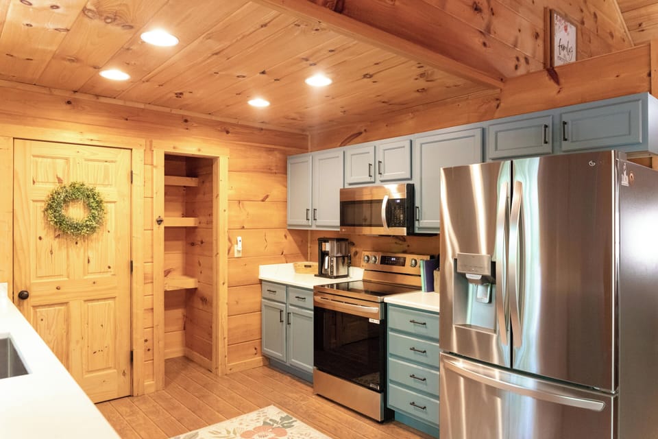 Fully equipped kitchen