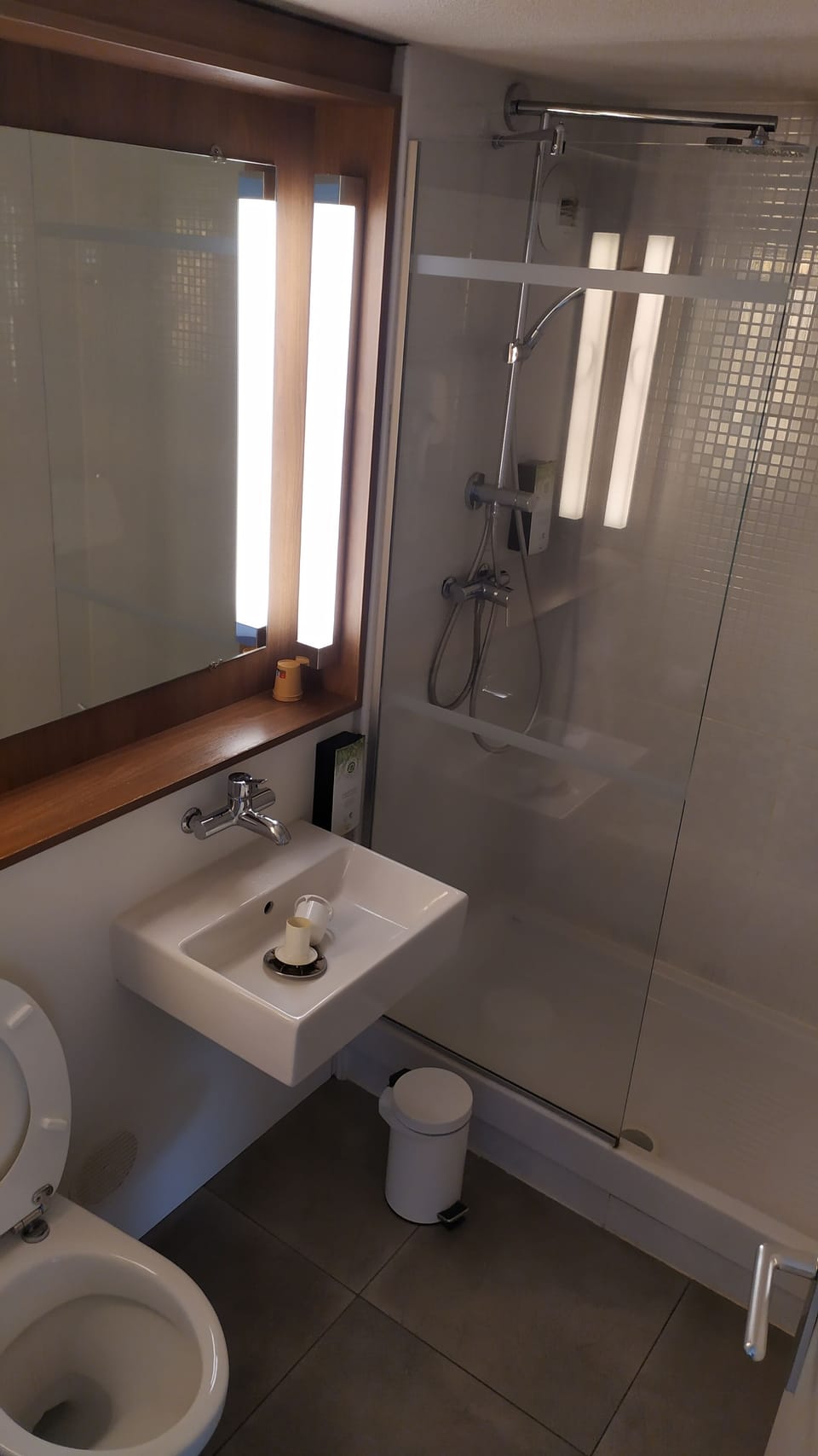 Eco-friendly toiletries, hair dryer, towels