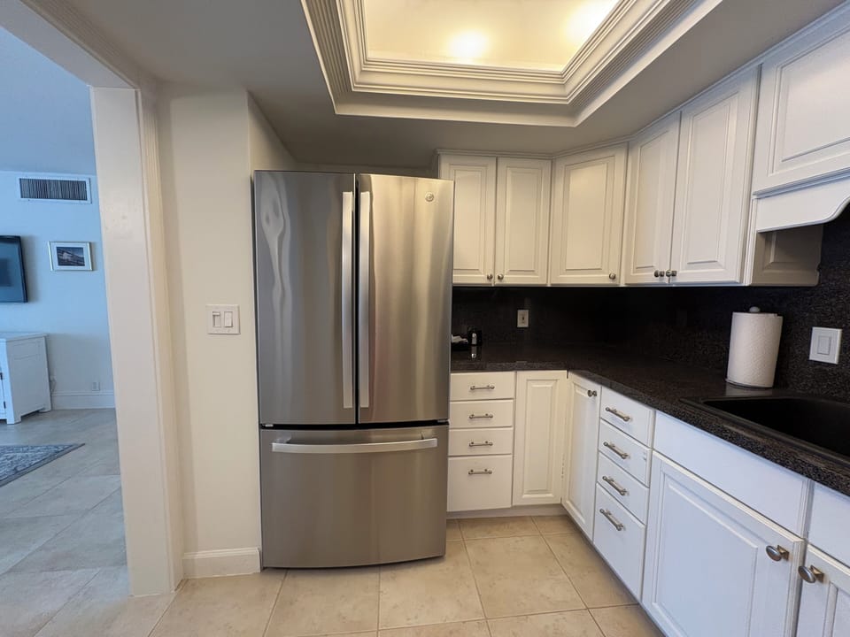 Kitchen with brand new appliances