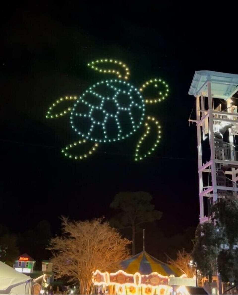 Baytowne Wharf - Drone Shows!