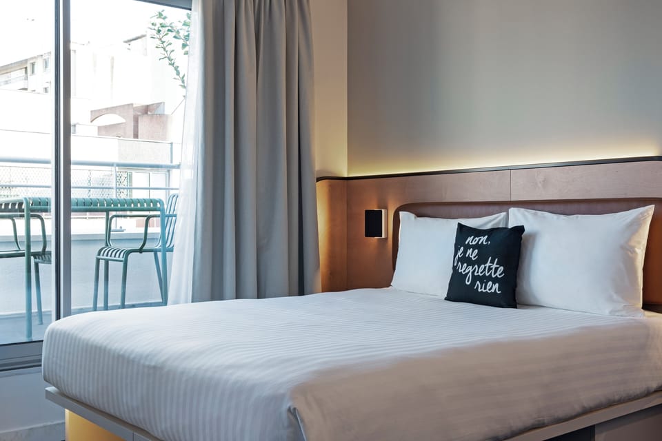 Room, 1 Queen Bed, Balcony | Blackout drapes, travel crib, rollaway beds (free), WiFi (free)