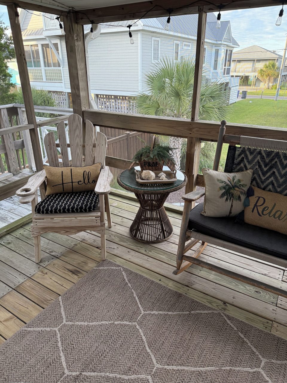 Back screen porch