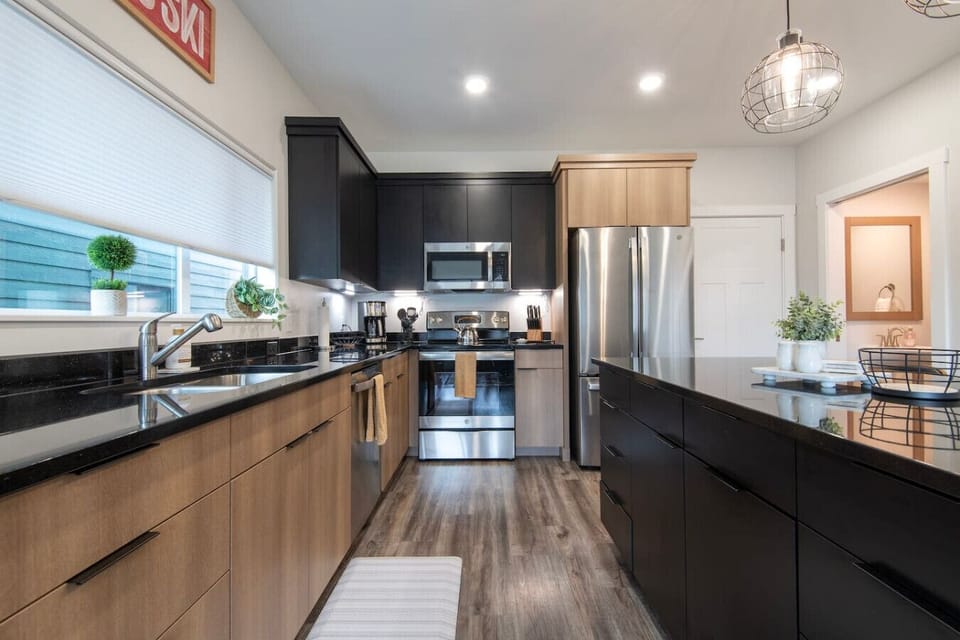 Kitchen with Stainless Appliances