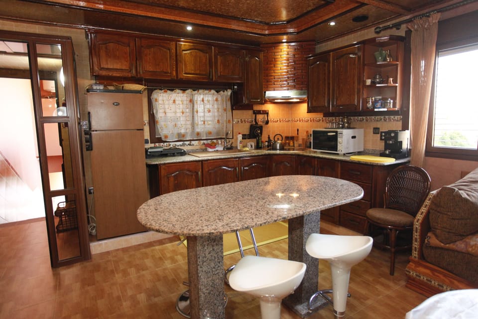 Standard Apartment, 2 Bedrooms, Lake View | Private kitchen | Dining table