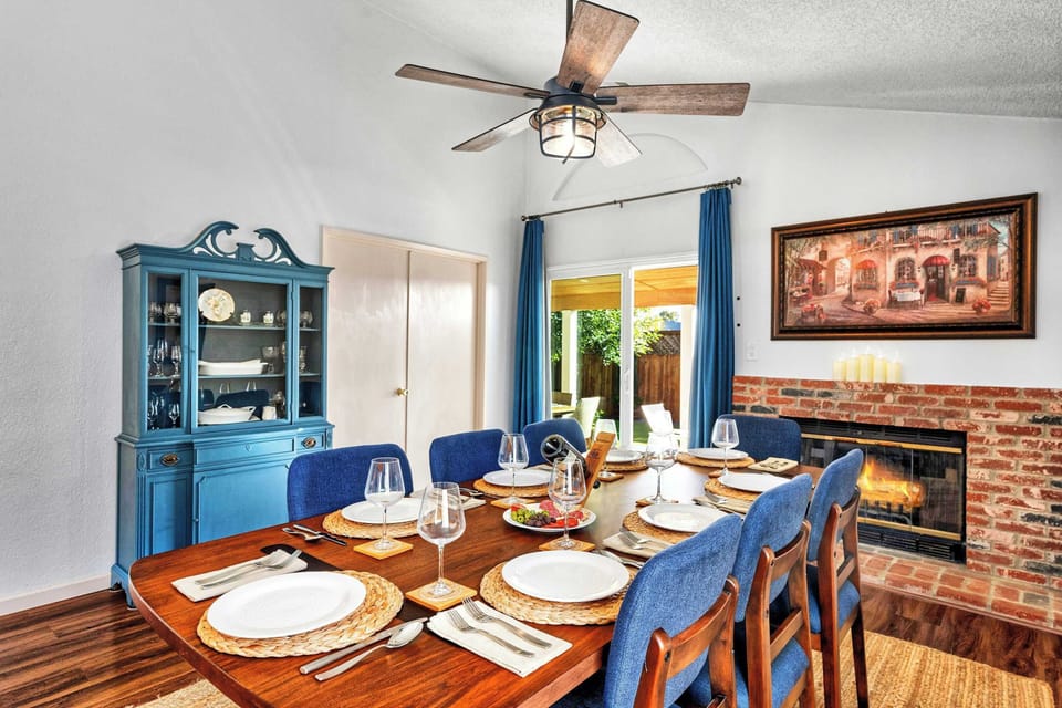 Dining Room with table for 8