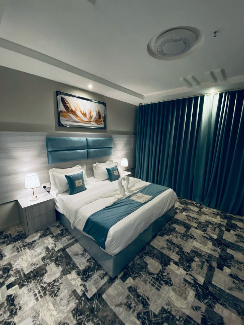 Deluxe Double Room, Courtyard View | Desk, laptop workspace, soundproofing, iron/ironing board