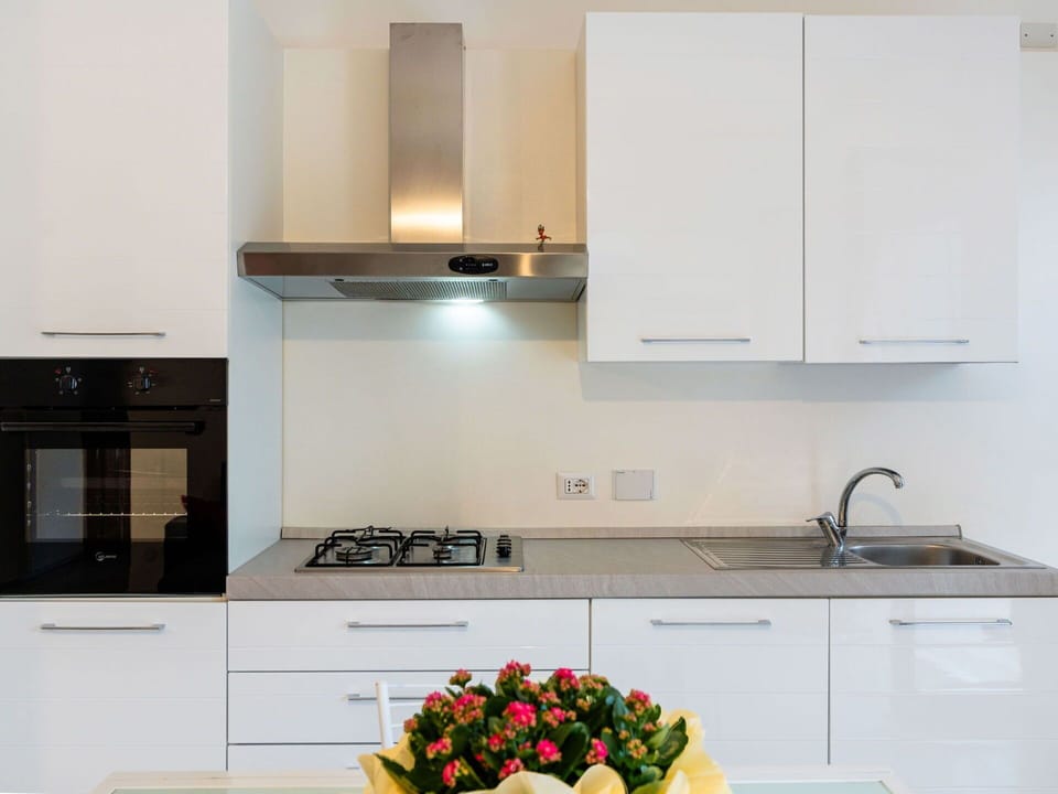 Kitchen, Countertop, Kitchen Appliance, Major Appliance, Cabinetry, Interior Design, Wood, Kitchen Stove, Stove, Home Appliance