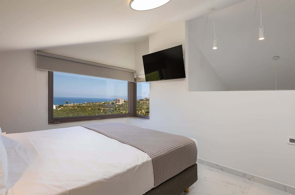 Chic Double Bedroom with Stunning Views