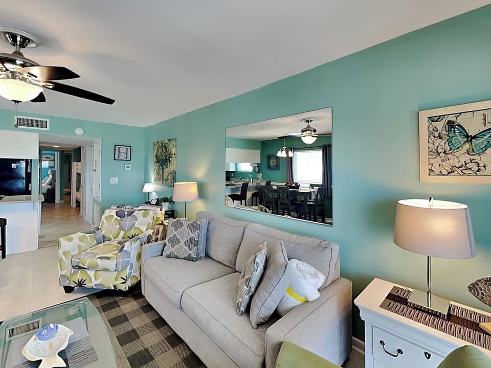 Living Area - Full Sleeper Sofa