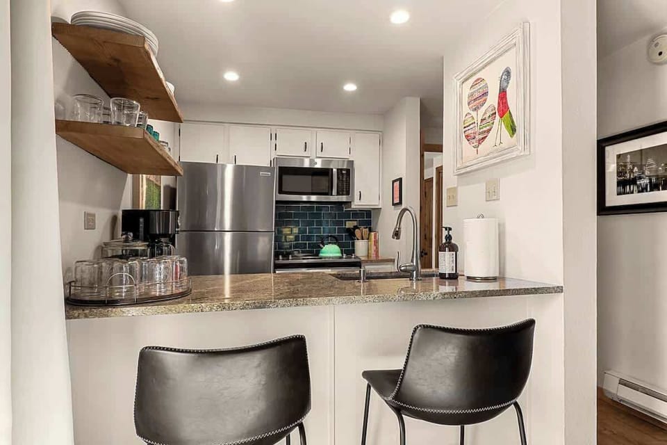 Kitchen with Bar Seating