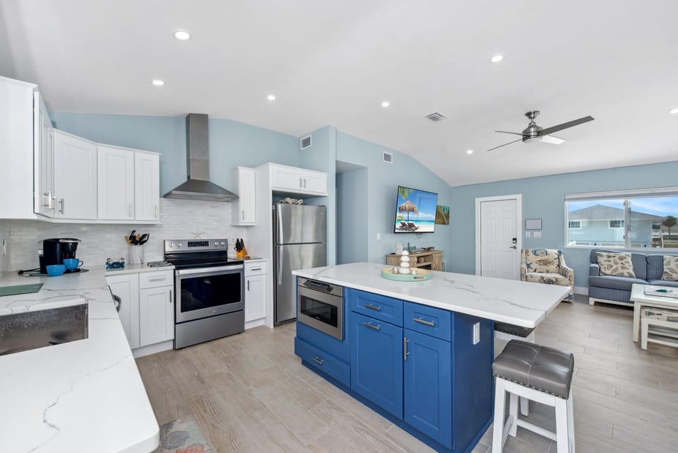 All new updated Kitchen with stainless steel appliances.