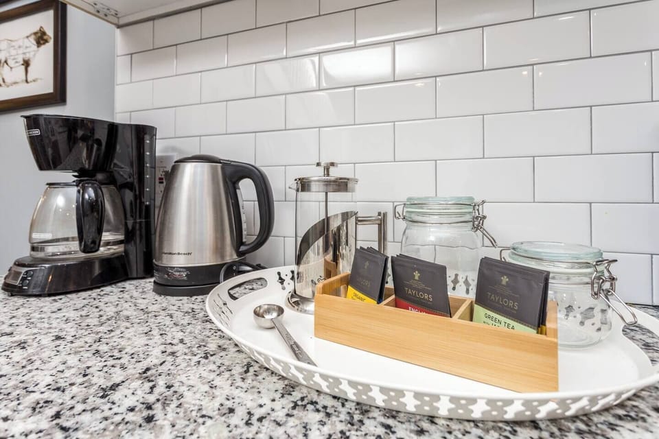 Coffee and tea provided to help kick start your mornings.