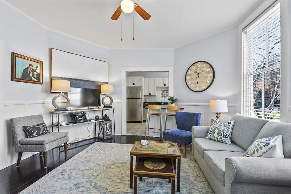 Enjoy the open embrace of our spacious living room—ample room for relaxation, entertaining, and making lasting memories.