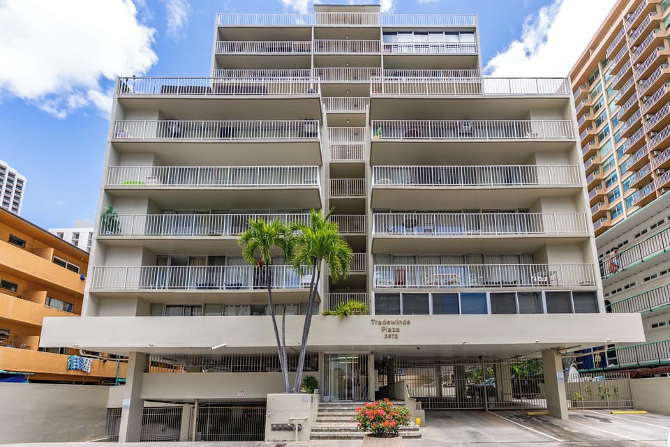 Tradewinds Plaza. Unit is on the 10th floor.