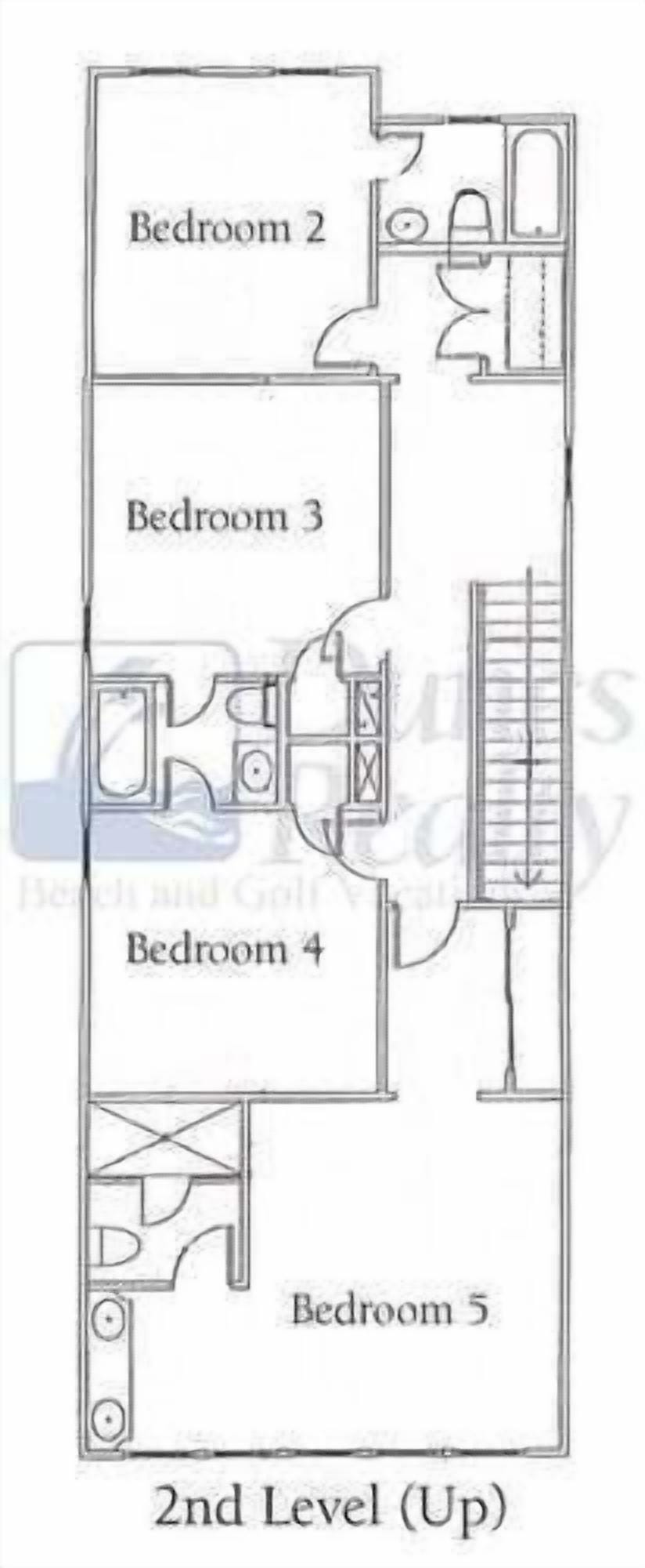 Floor Plan - Second Level