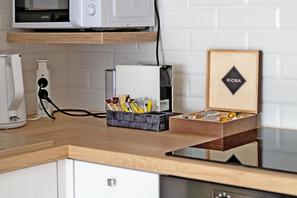 Family Apartment | Private kitchen | Electric kettle