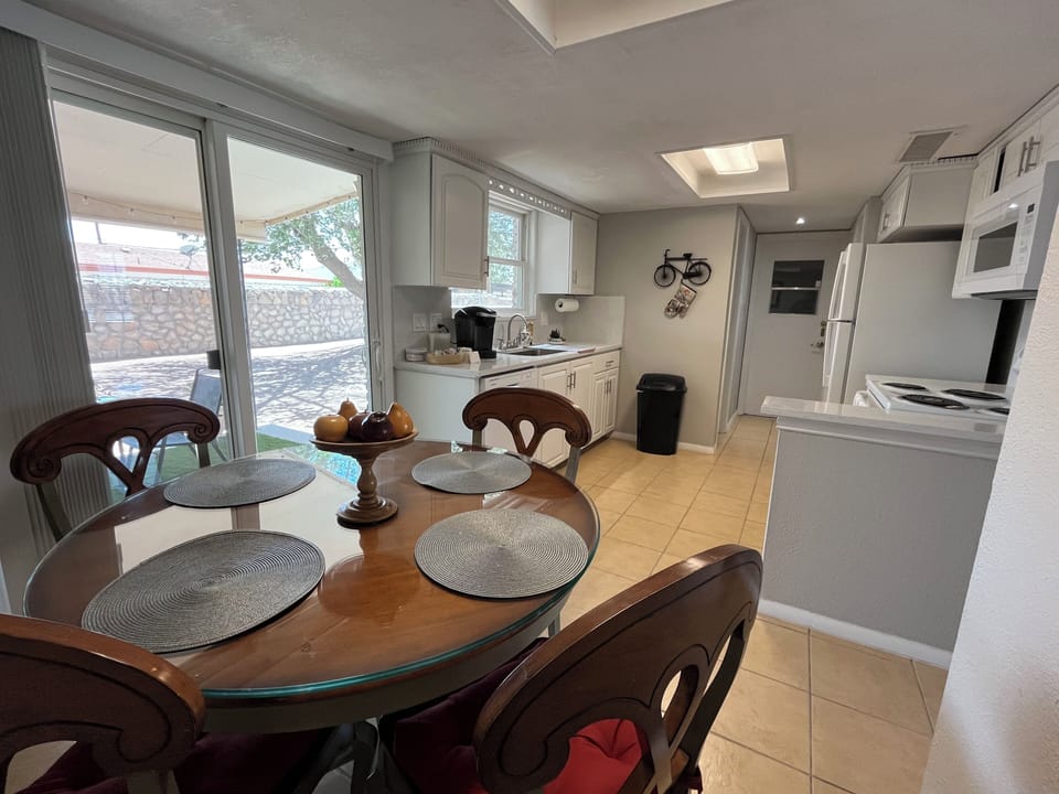 Dining Room and Kitchen
