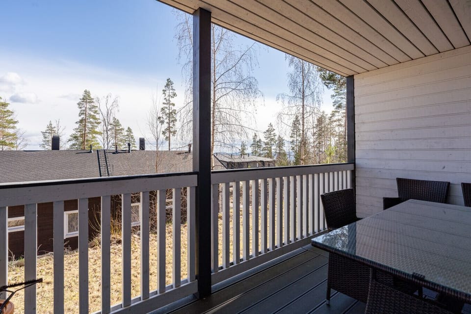 Large outdoor dining area on the terrace — ideal for al fresco meals.