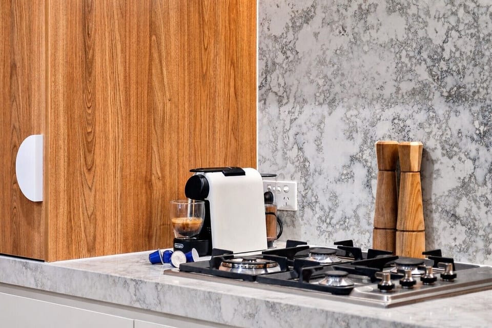 Enjoy your morning cup with your very own Nespresso machine.