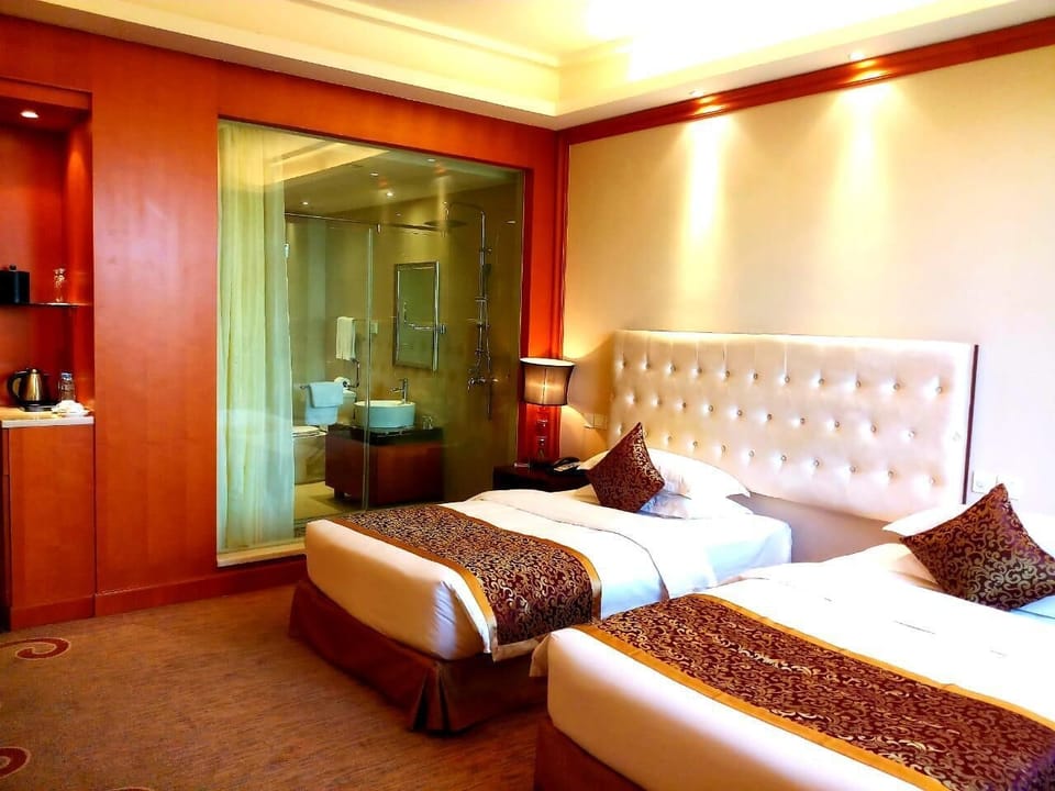 Economy Twin Room | Premium bedding, down comforters, Select Comfort beds, minibar