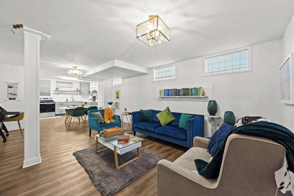 Living Room: Bright and inviting living space, perfect for relaxing and connecting.