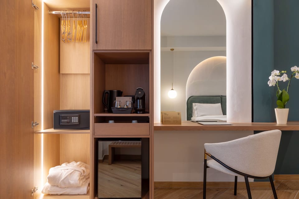 Elegant Double Room | Egyptian cotton sheets, premium bedding, down comforters, pillowtop beds