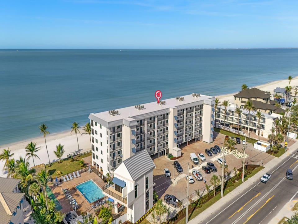 Aerial View of Seaside Resort