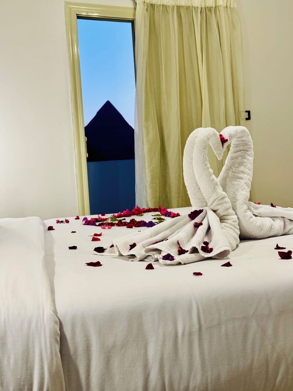 Premium bedding, down comforters, pillowtop beds, minibar