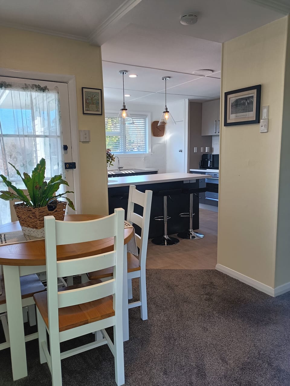 view of Dining area & kitchen 