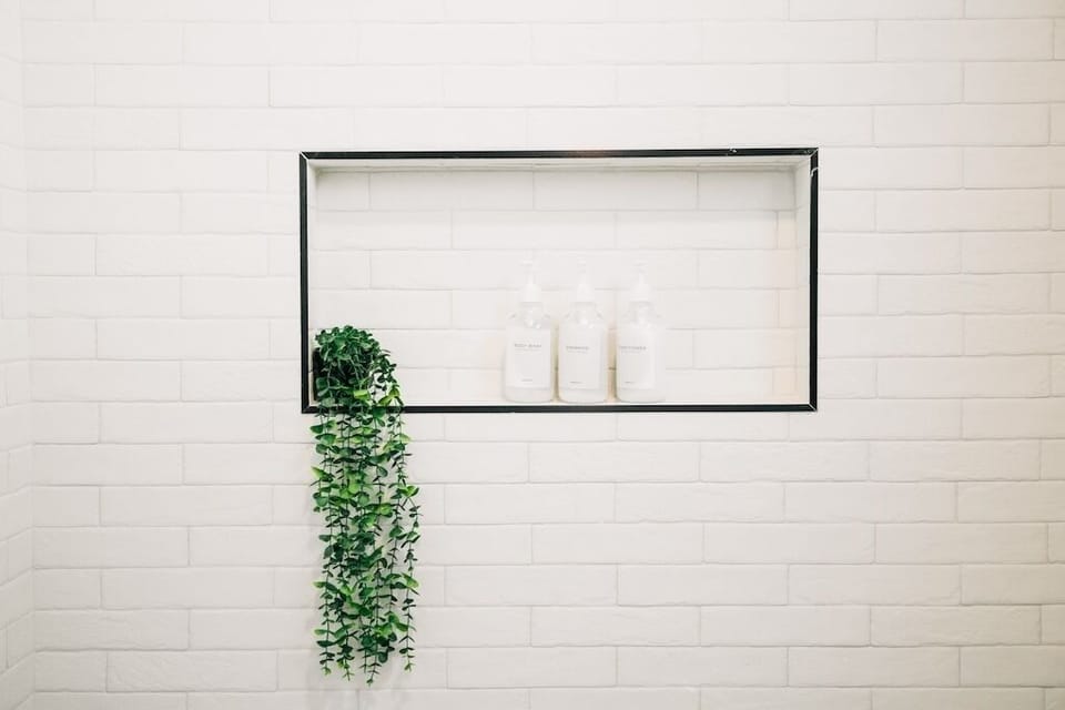 All bathrooms are fully stocked with shampoo, conditioner, body wash, and lotion.