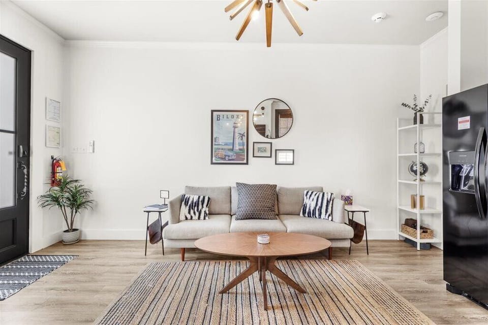 The Carter Jack Suite is full of bold, masculine details and nods to the local Biloxi culture.