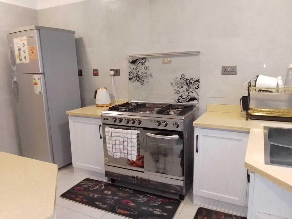 Deluxe Apartment, City View | Private kitchenette | Full-size fridge, microwave, oven, stovetop