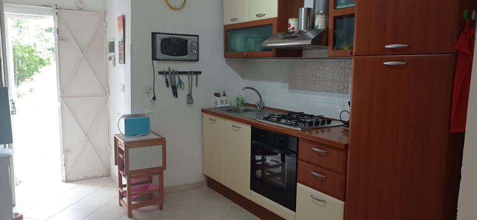 everything you need in the kitchen area