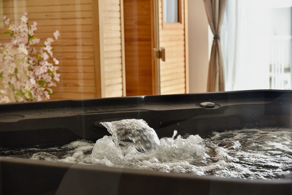 Sauna, hot tub