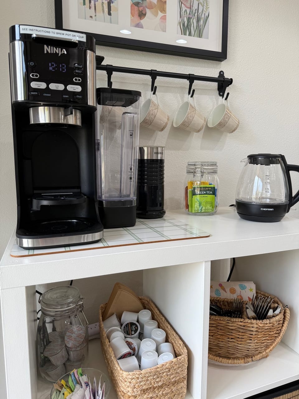 coffee & tea station