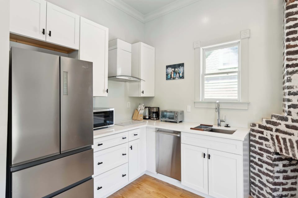 fully stocked kitchen