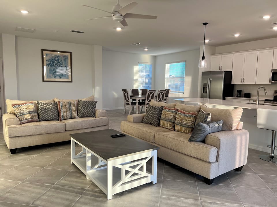 Spacious living area