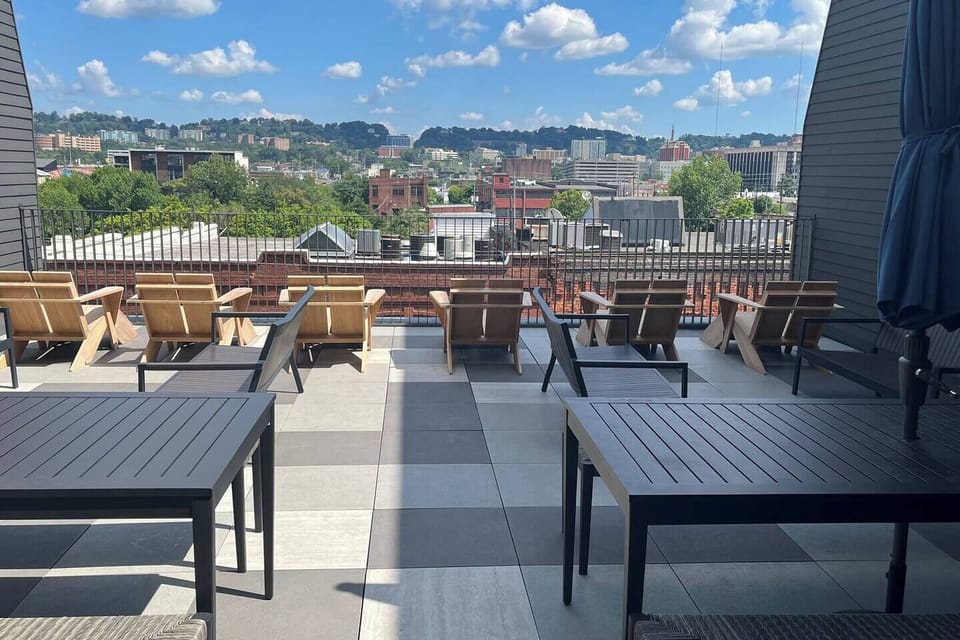 Gorgeous view from the rooftop deck!  Reach out to us for our personalized concierge services and handpicked local experiences. 