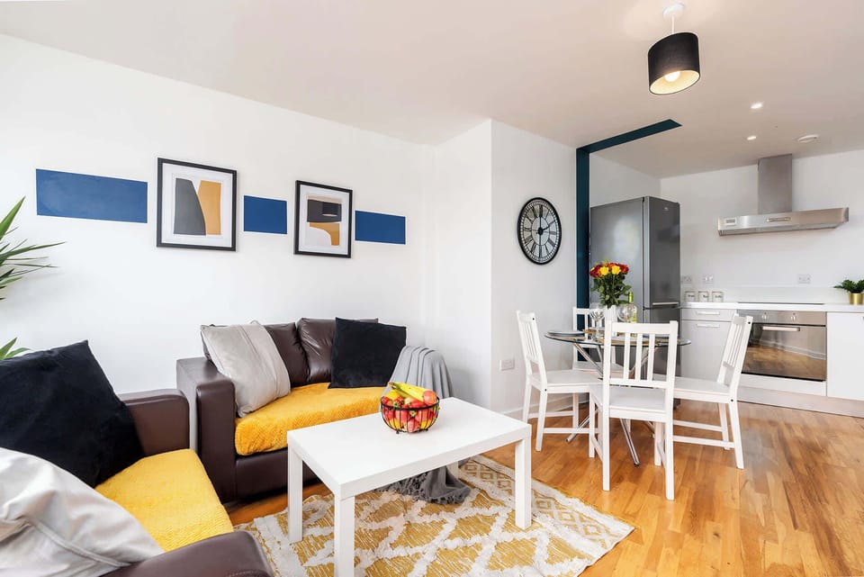 Cosy open plan where you can spend a peaceful time after the whole day.