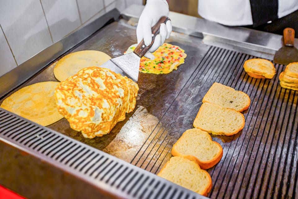 Free buffet breakfast