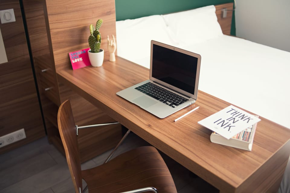 In-room safe, iron/ironing board, travel crib, free WiFi