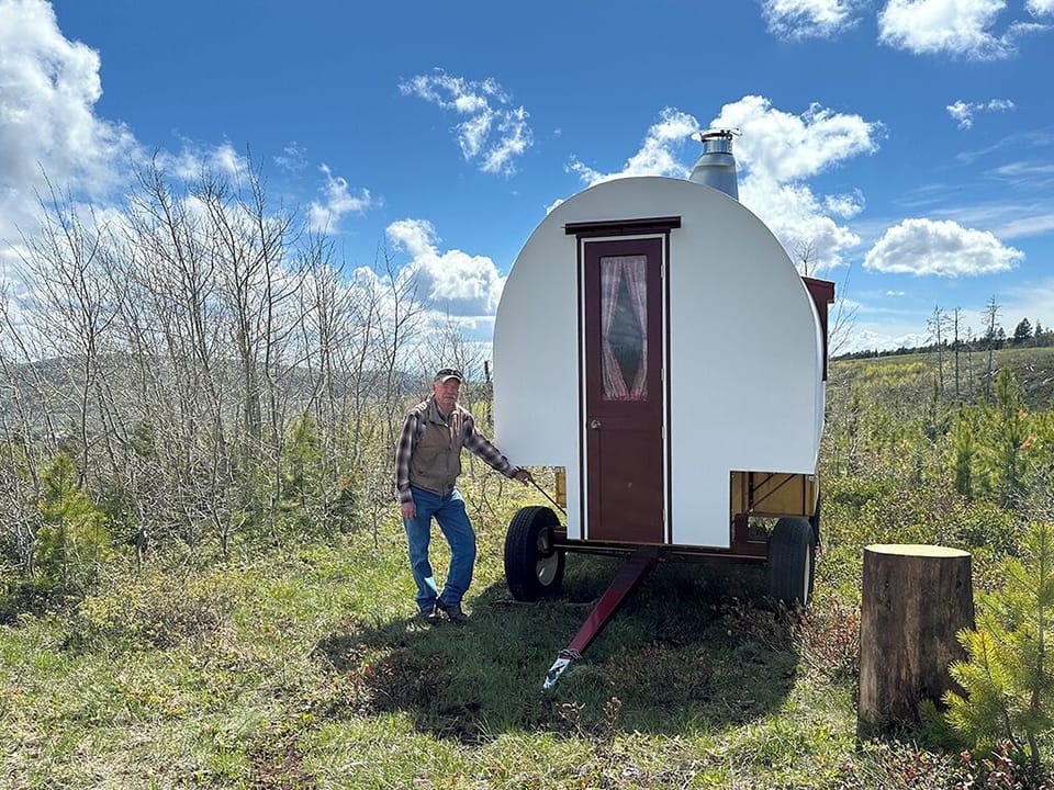 Robert, your host and builder of the wagon.